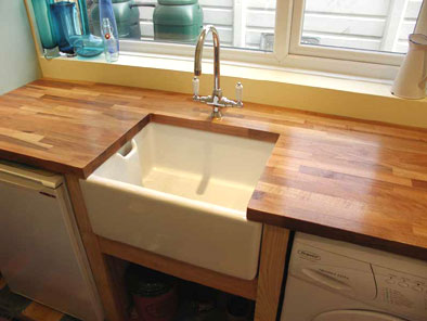 ash and walnut kitchen